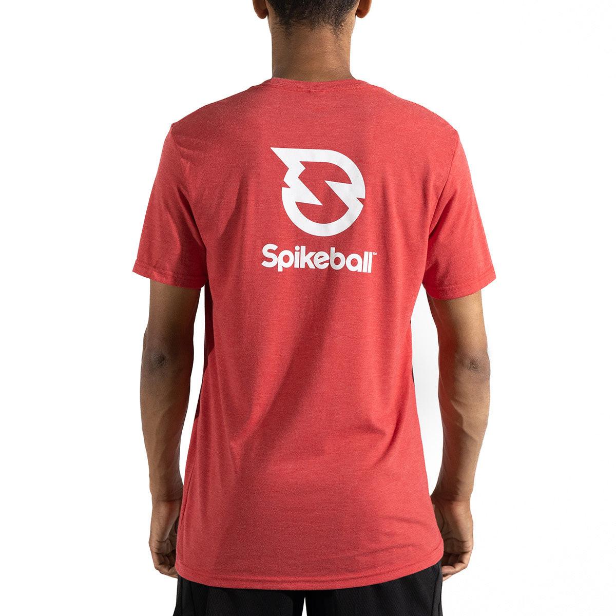 spikeball-classic-logo-t-shirt-kirsche-tri-blend image 5