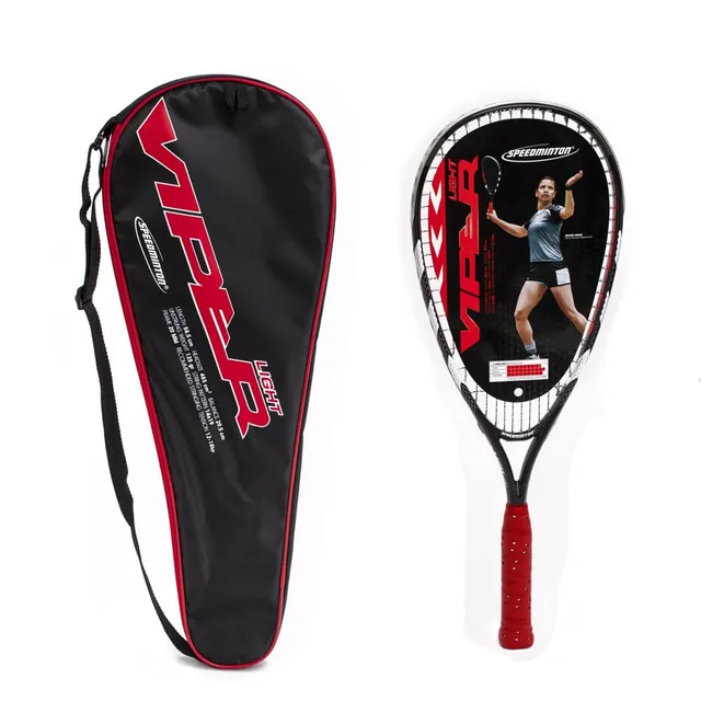 speedminton-viper-light-crossminton-schl-ger-125-g-rot-orange image 1