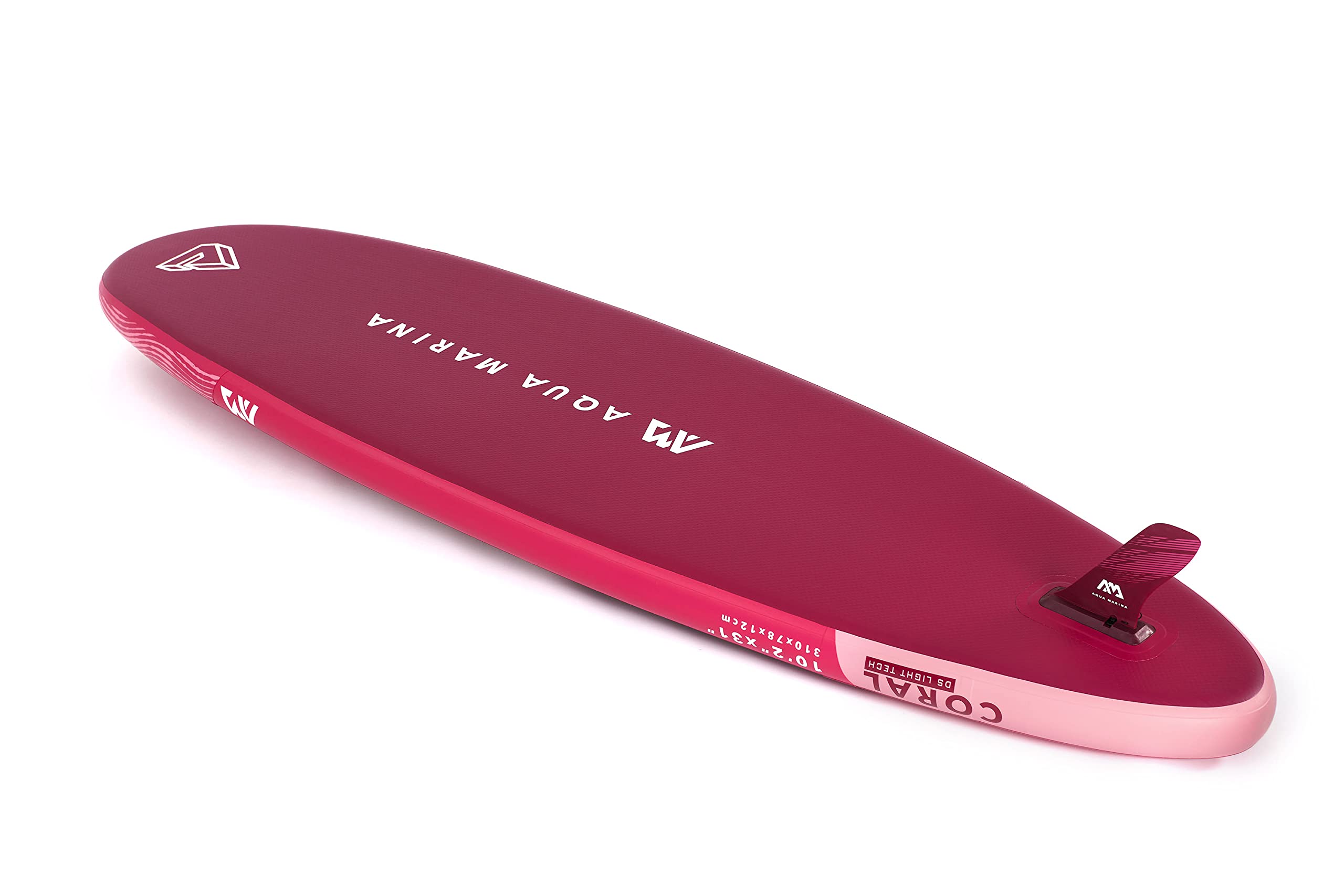 aqua-marina-coral-10-2-sup-board-aufblasbar-im-set-pink image 7