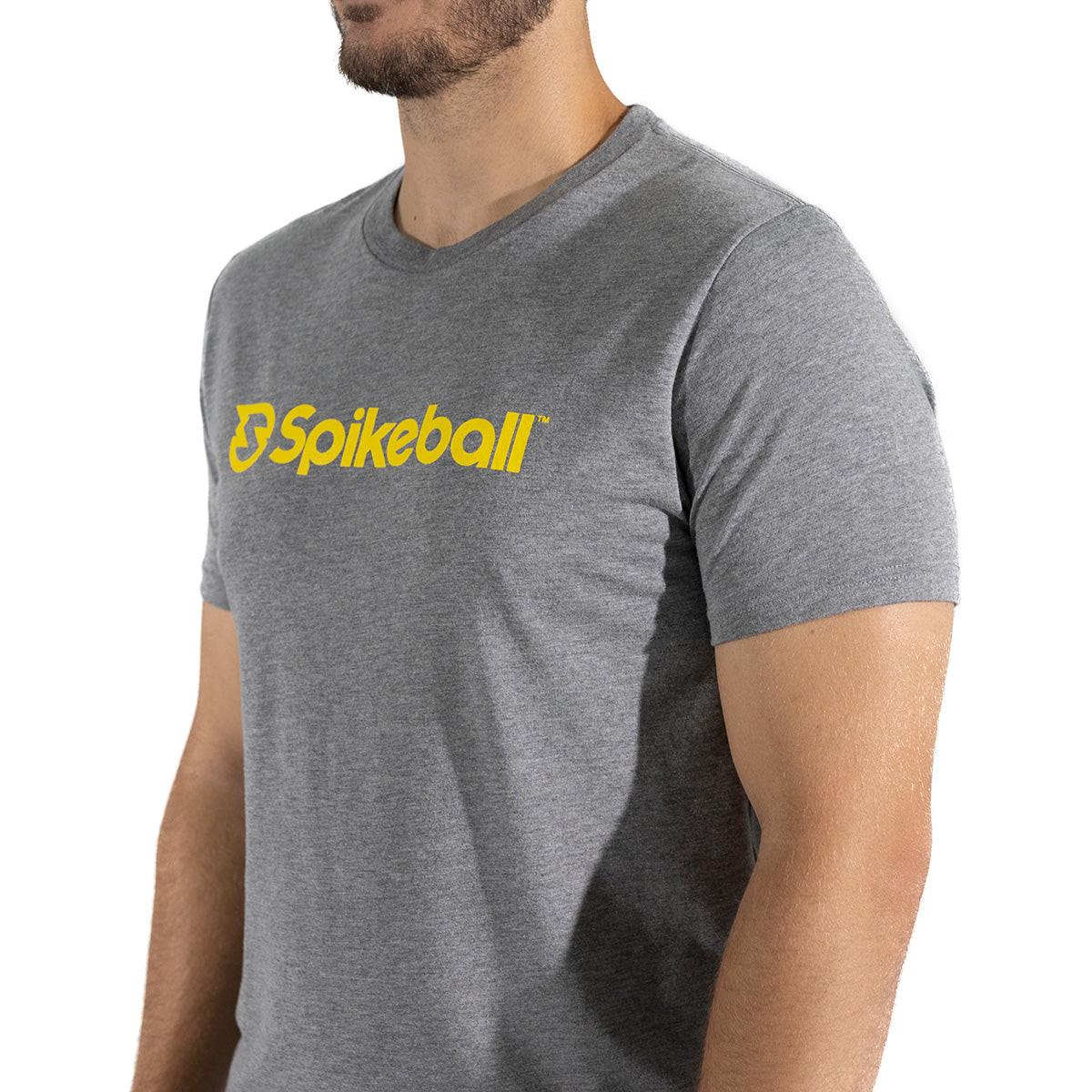 spikeball-klassisches-logo-t-shirt-stone image 4