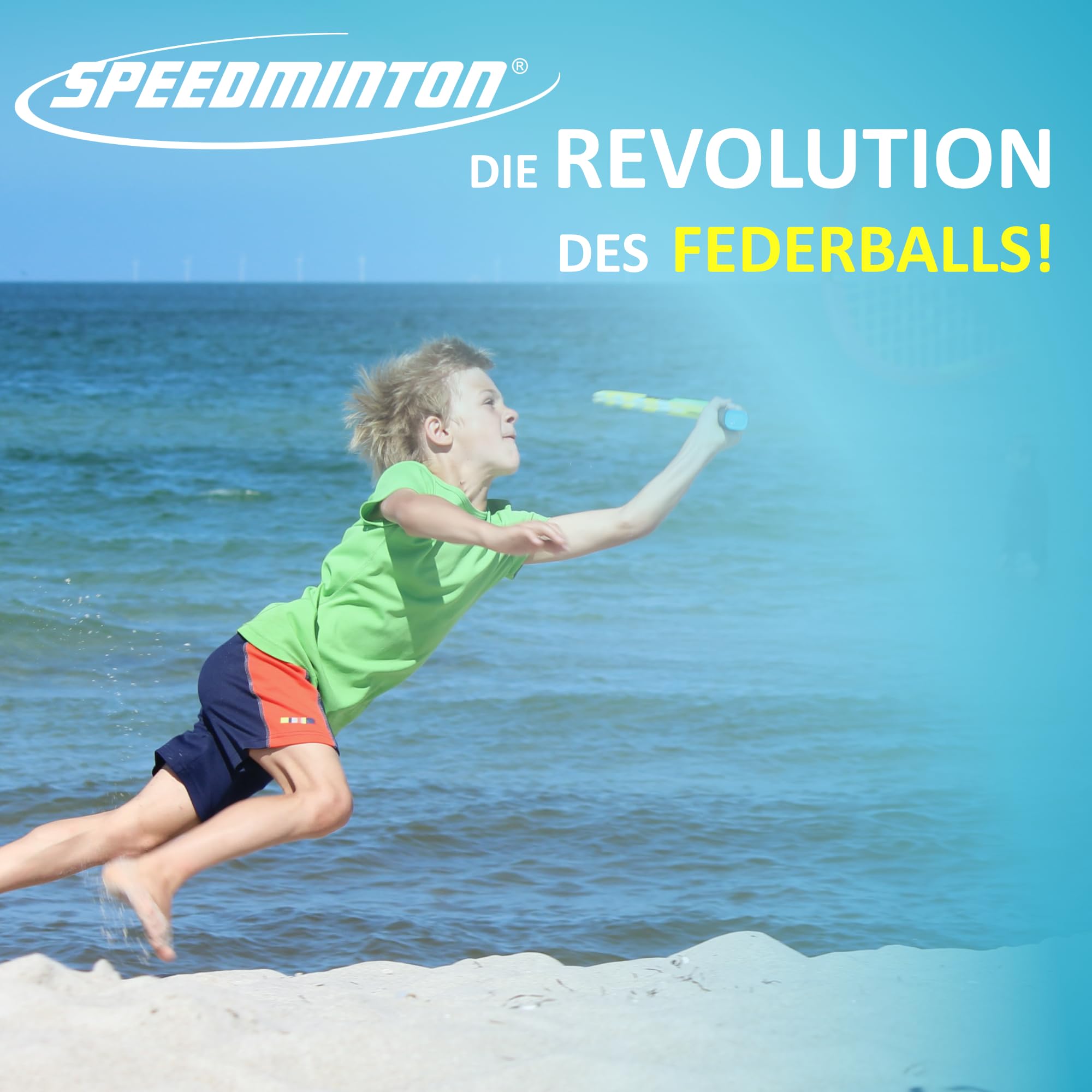 speedminton-junior-set-crossminton-kinder-set-2-schl-ger-2-fun-speeder-mit-tasch image 2