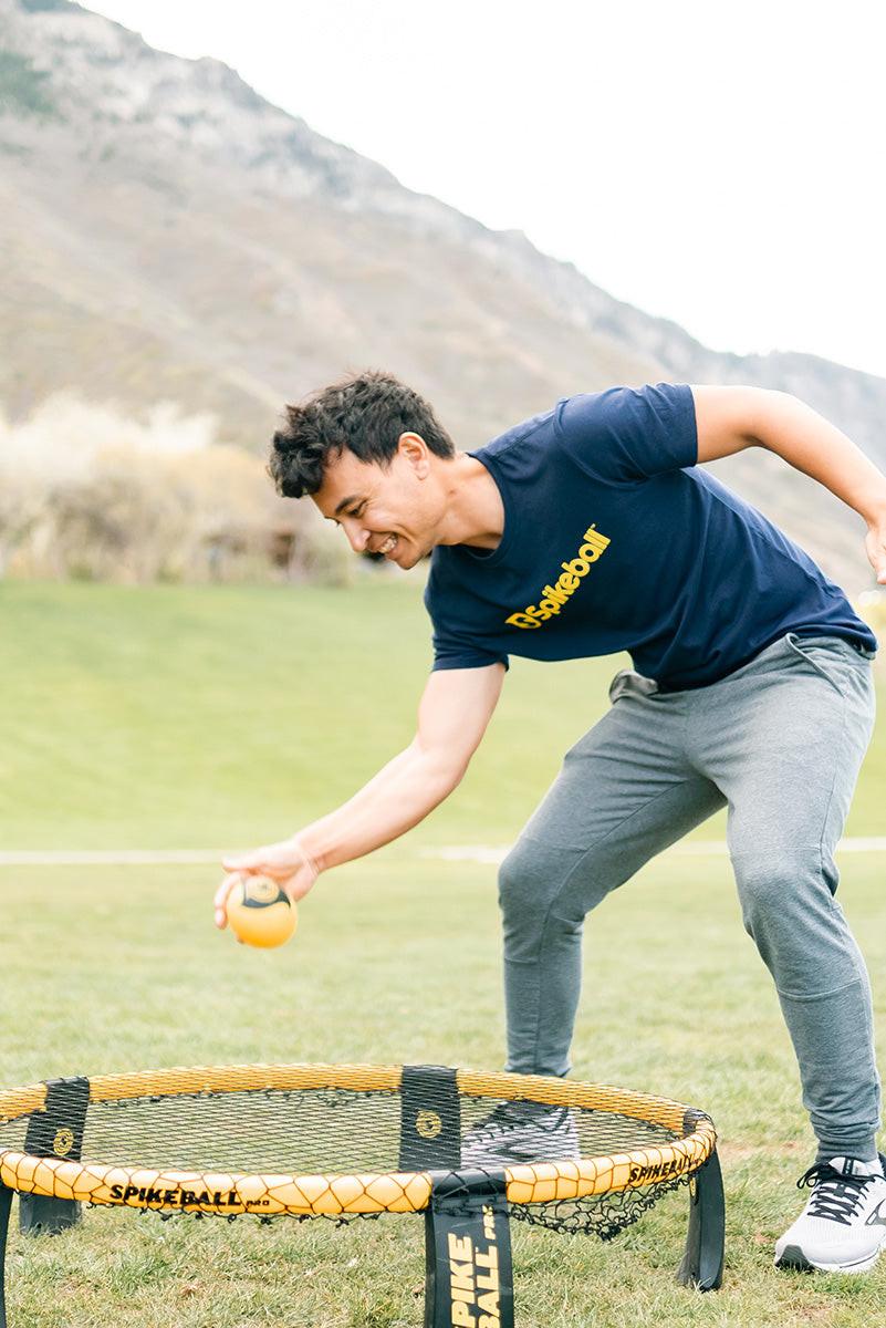 spikeball-klassisches-logo-t-shirt-marineblau image 4