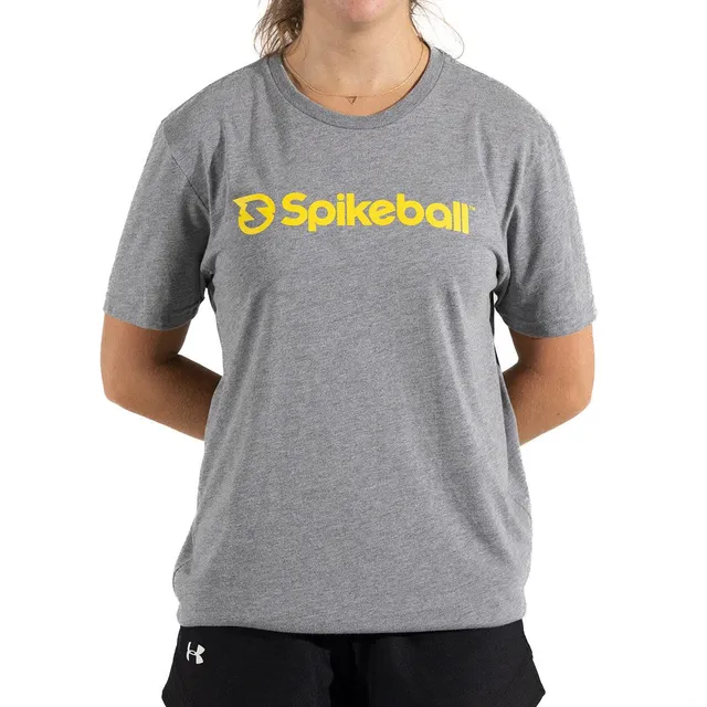 spikeball-klassisches-logo-t-shirt-stone image 1