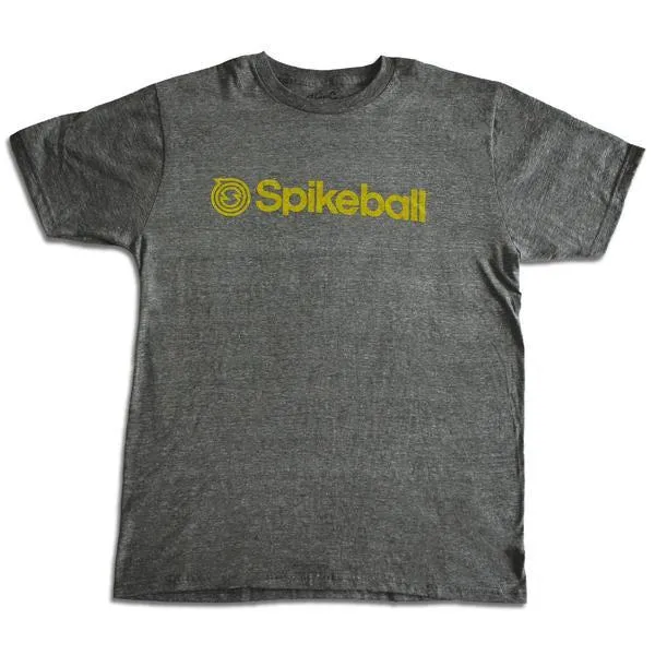 spikeball-klassik-t-shirt-kleines-logo-r-cken-grau image 1