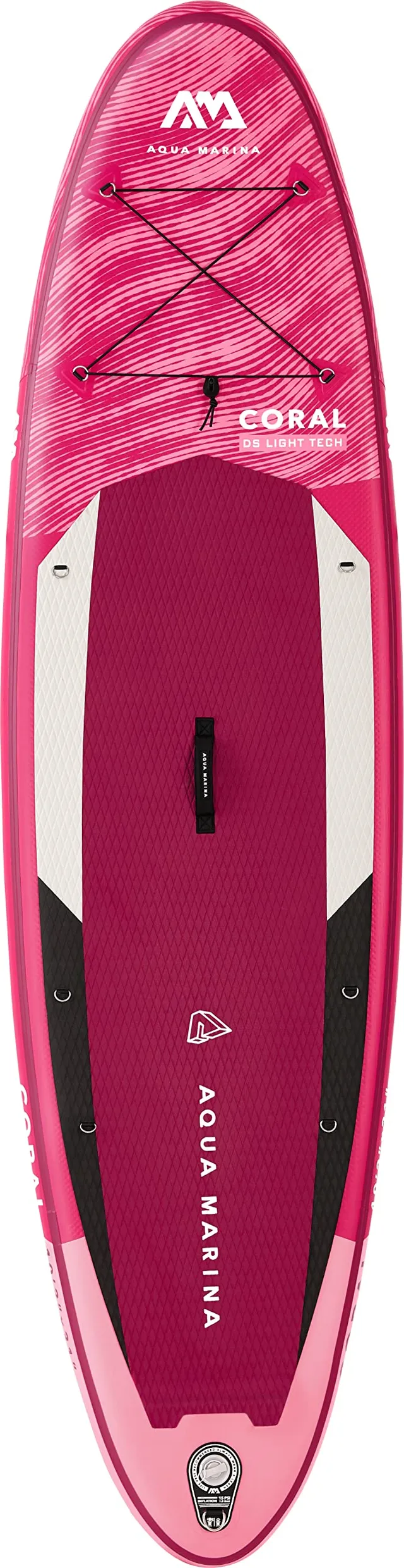 aqua-marina-coral-10-2-sup-board-aufblasbar-im-set-pink image 1
