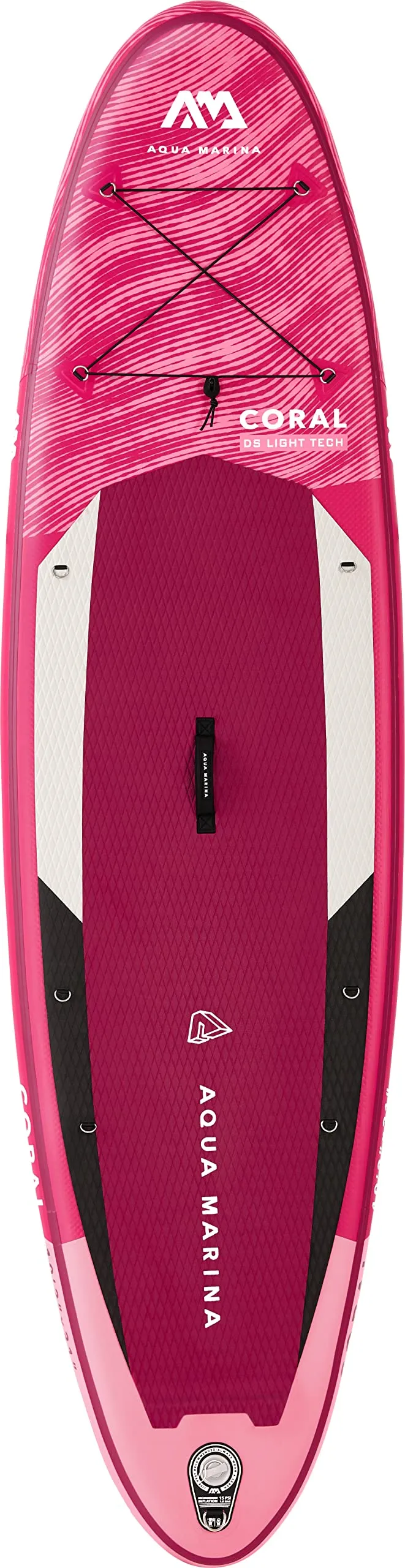 aqua-marina-coral-10-2-sup-board-aufblasbar-im-set-pink image 1