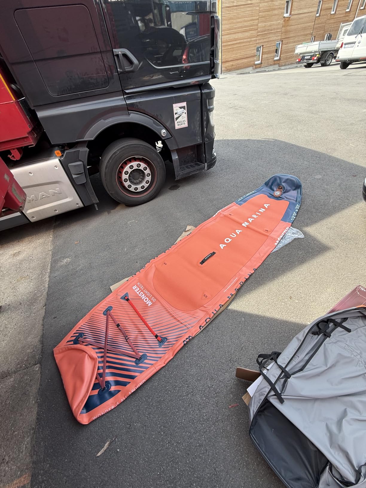 Absolut kippstabil, top für schwere Paddler