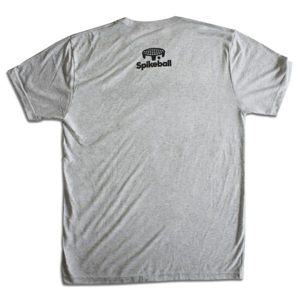 spikeball-klassisches-t-shirt-wei-mit-kleinem-logo image 2