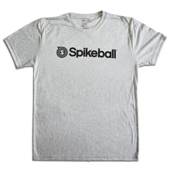 spikeball-klassisches-t-shirt-wei-mit-kleinem-logo image 1