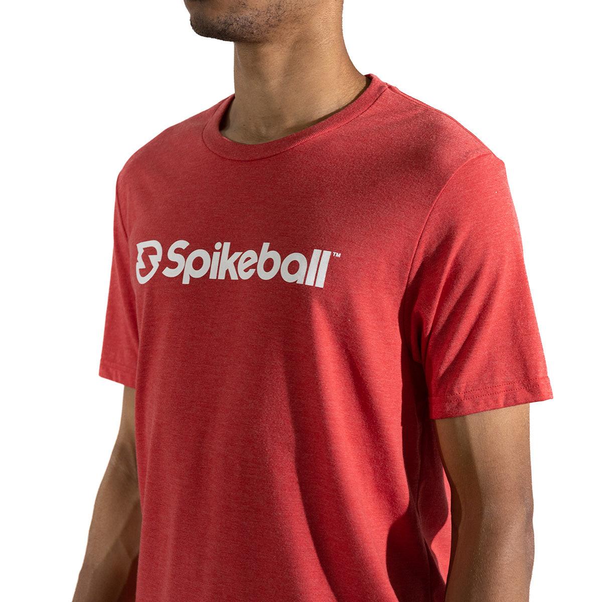 spikeball-classic-logo-t-shirt-kirsche-tri-blend image 4