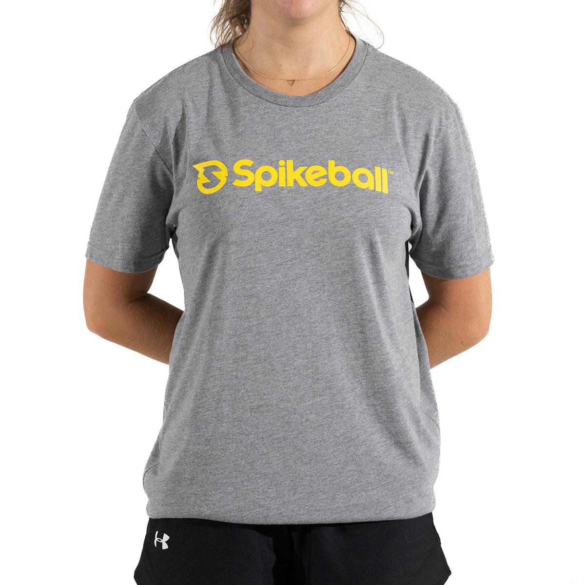 spikeball-klassisches-logo-t-shirt-stone image 1