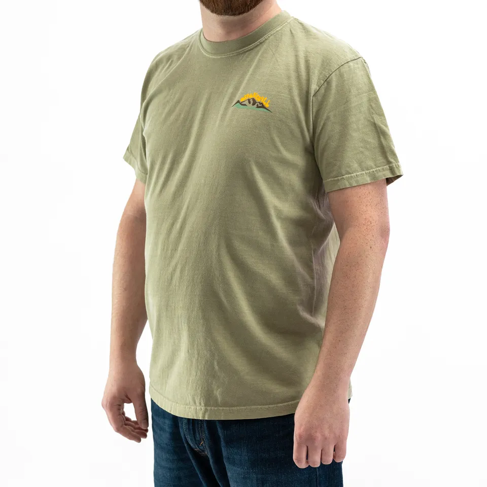 spikeball-mountain-t-shirt-khaki image 1