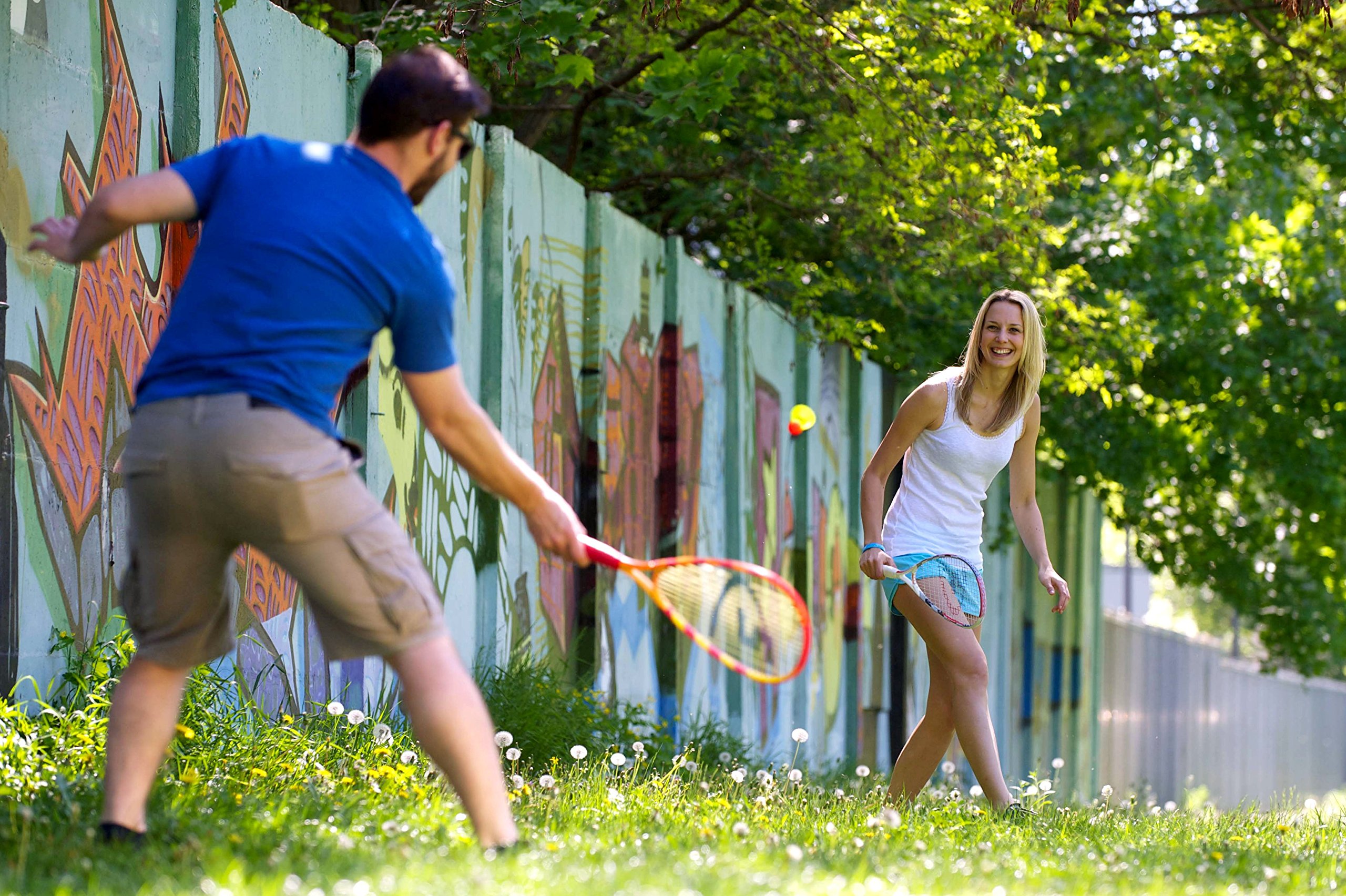 speedminton-mix-speeder-5er-pack-crossminton-b-lle-mit-windring image 8