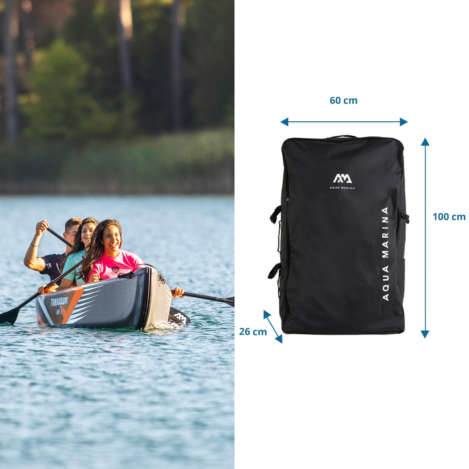 aqua-marina-zip-rucksack-f-r-tomahawk-air-k-375-air-k-440-air-c-100x60x26-cm image 2