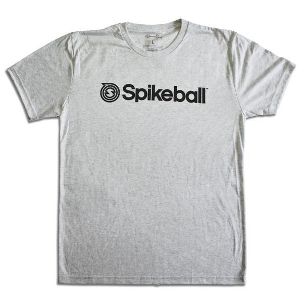 spikeball-klassisches-t-shirt-wei-mit-kleinem-logo image 1
