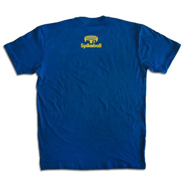 spikeball-klassik-t-shirt-marineblau-mit-kleinem-r-ckenlogo image 2