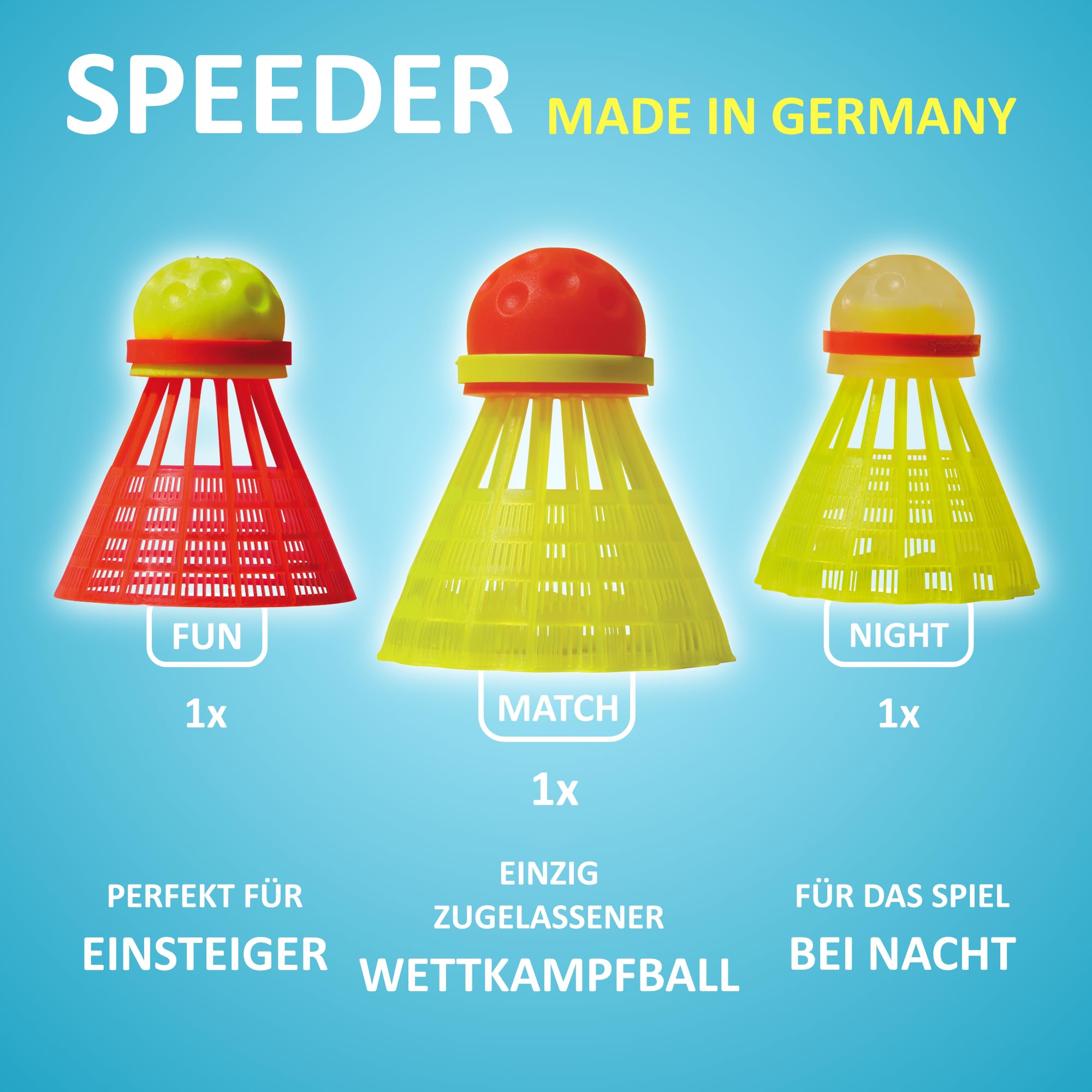 speedminton-s70-einsteiger-crossminton-set-orange-schwarz image 4