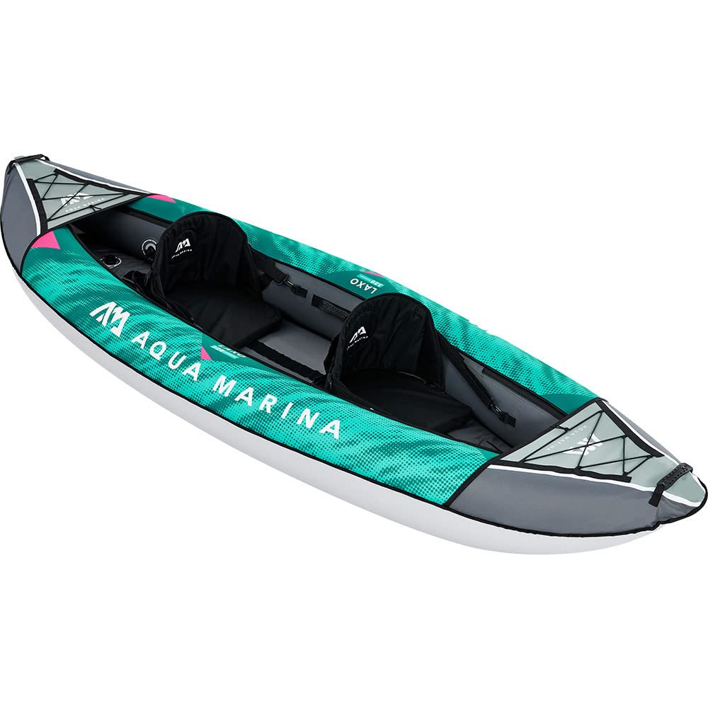aqua-marina-laxo-aufblasbares-freizeitkajak-320-x-90-cm-f-r-1-2-personen image 4