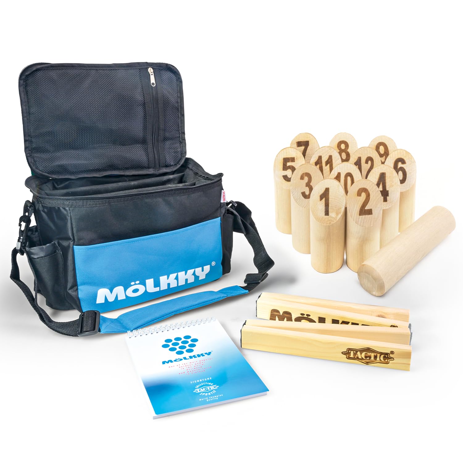m-lkky-sport-bag-birkenholz-wurfspiel-mit-12-pins-und-tasche image 1