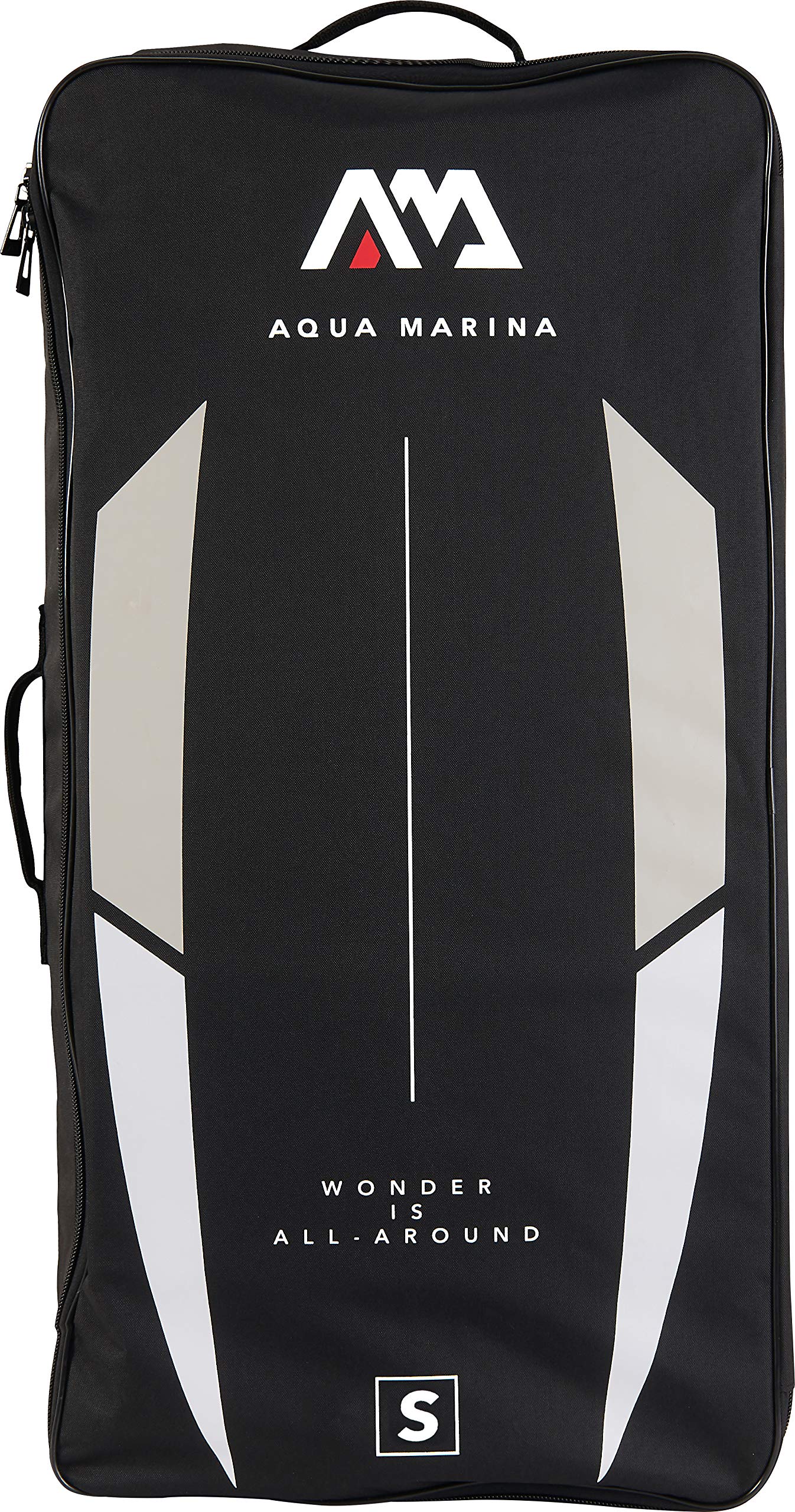 aqua-marina-zip-rucksack-gr-e-s-f-r-isup-86x43x21-cm-schwarz-wei image 1