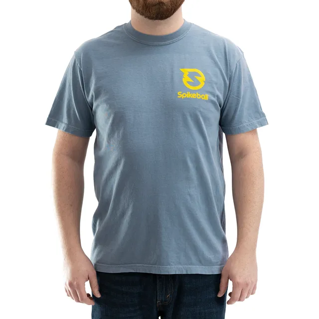 spikeball-spiel-t-shirt-schiefergrau-game-tee image 1