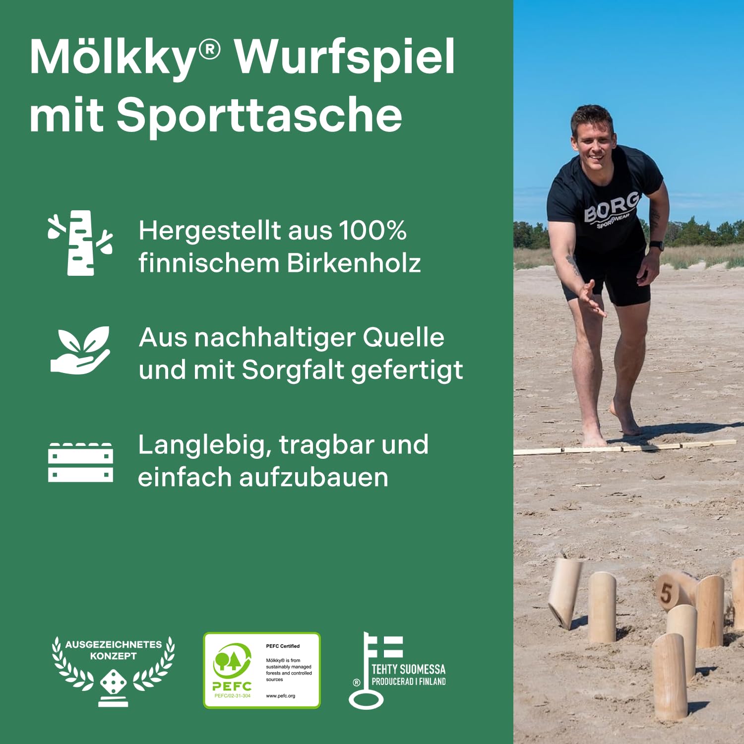 m-lkky-sport-bag-birkenholz-wurfspiel-mit-12-pins-und-tasche image 3