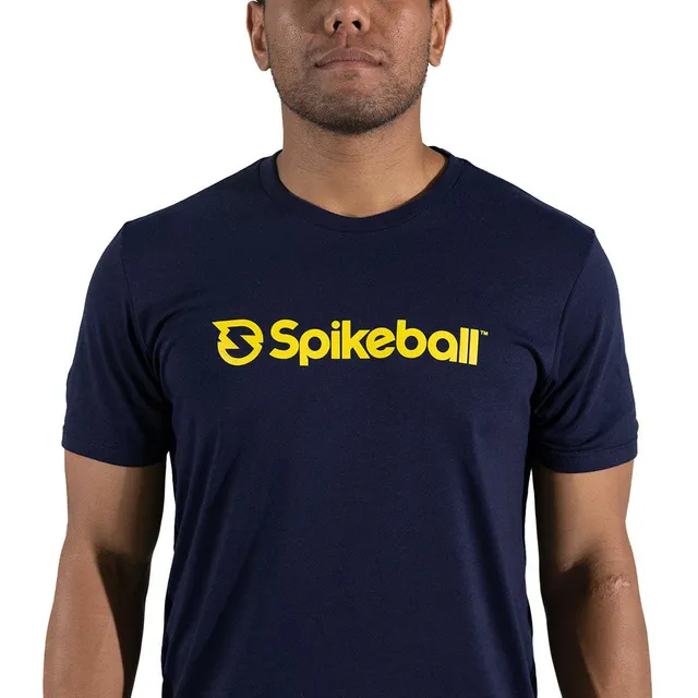 spikeball-klassisches-logo-t-shirt-marineblau image 1