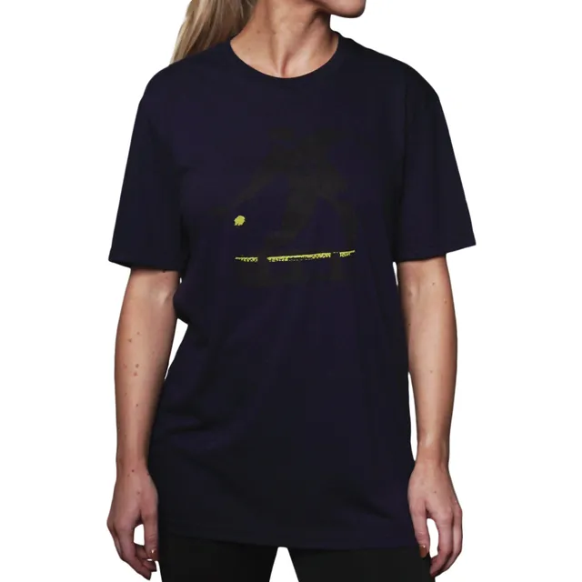 spikeball-textbook-t-shirt-marineblau-tri-blend-fan-shirt image 1