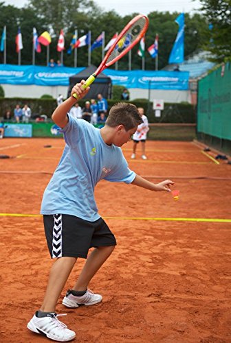 speedminton-easy-court-junior-spielfeld-4x4-m-rot-nylon image 3