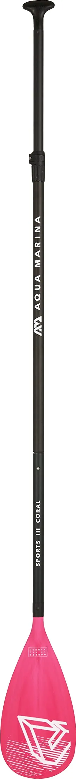 aqua-marina-sports-iii-sup-paddel-aluminium-verstellbar-175-220-cm image 1