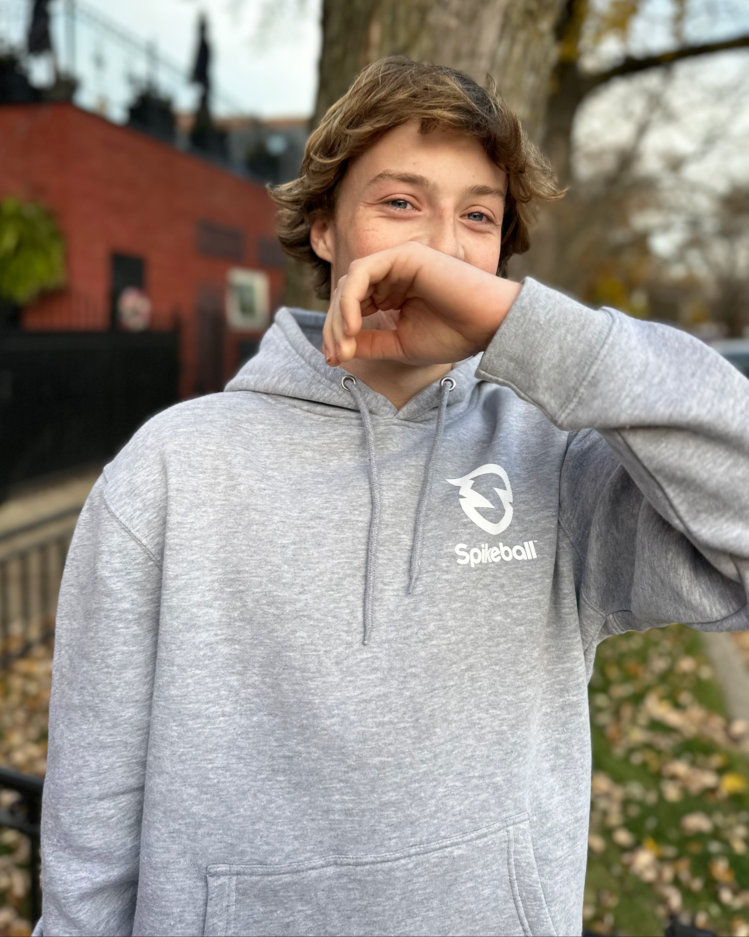 spikeball-signature-patch-hoodie-grau image 5