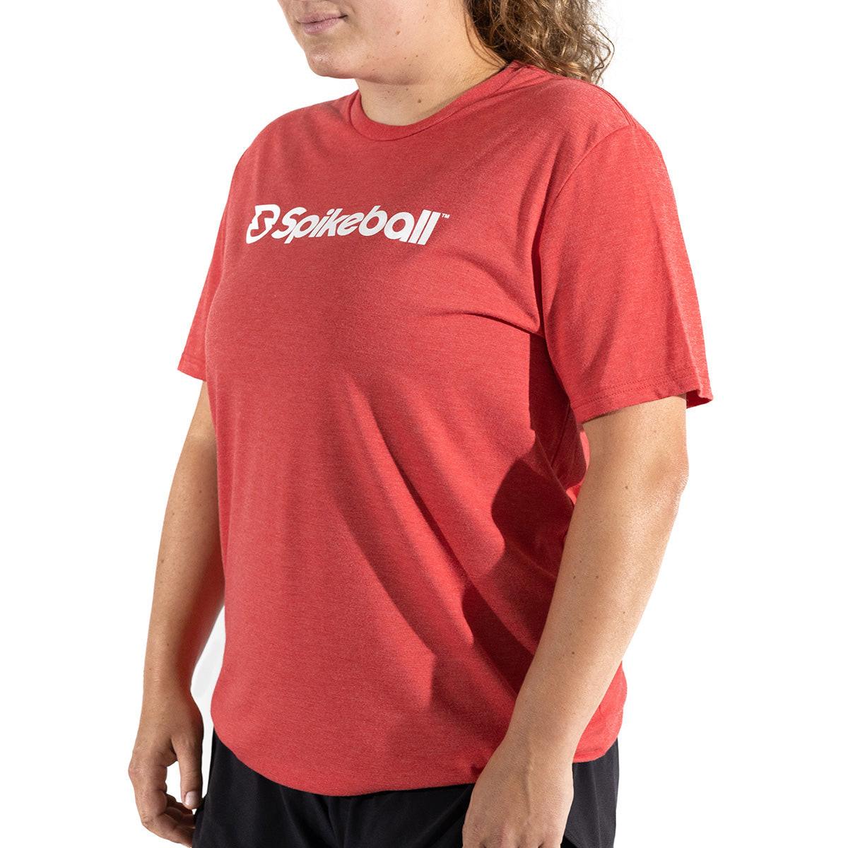 spikeball-classic-logo-t-shirt-kirsche-tri-blend image 2
